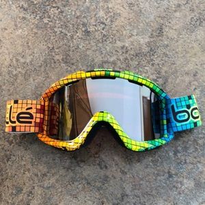 Bolle Z5 OTG Ski Goggles- Multi-Colored. Like new!